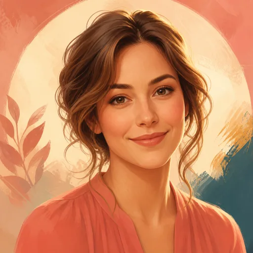 Generated illustration for Heart, a American English female Kokoro voice